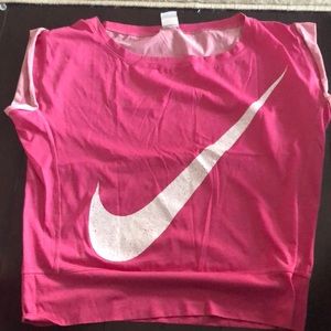 Nike loose fit pink T-shirt